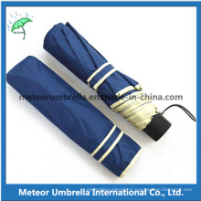 Factory Made Promotion Gift Folding Mini parapluie coupe-vent pour l&#39;utilisation du soleil et de la pluie